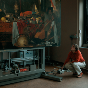 Analysis of Illuminated Manuscript with a XrF technology
